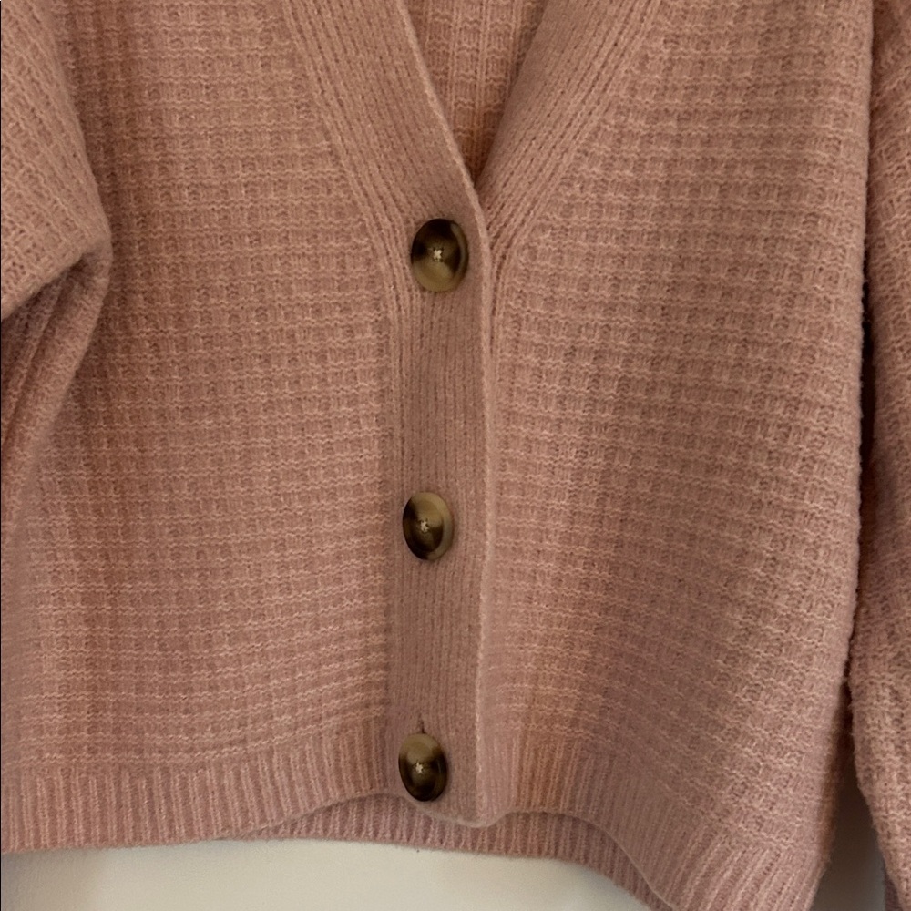 Universal Thread Blush Cardigan Sweater - Picture 3 of 4